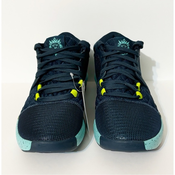 Nike LeBron Witness 8 Kids Sneakers, Armory Navy Green Frost, NEW Sz 4 - Picture 3 of 8